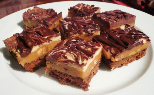Double-N Millionaire Shortbread (Nuts and Nutella)