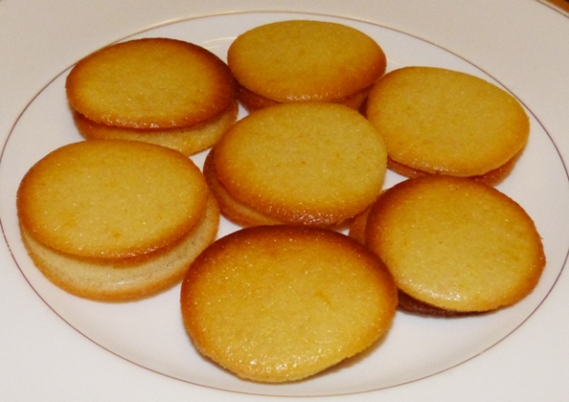 Seville orange yoghurt sponge drop cookies